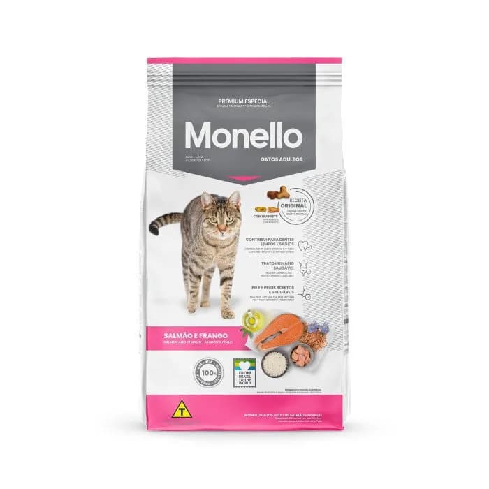 Monello Premium Especial Gatos Adultos Salmón