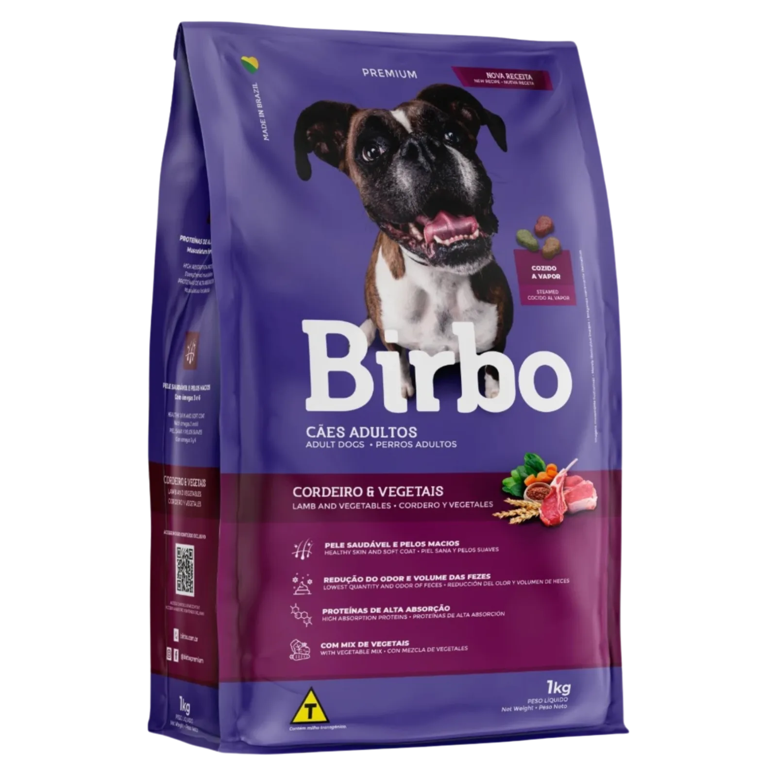 Alimento Premium Birbo Dog Cordero Y Vegetales