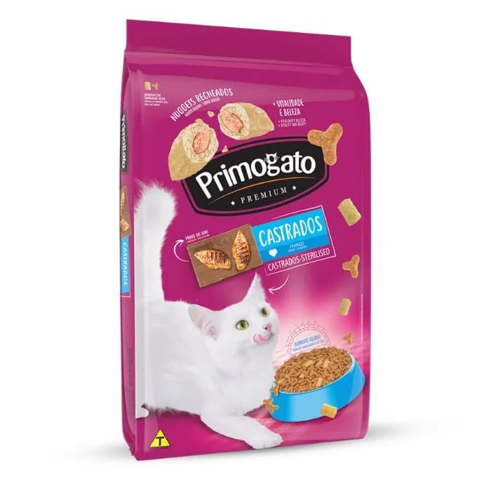 Alimento Primogato para Gatos Castrados